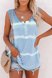 Casual Print Split Joint O Neck Tops(12 Colors)
