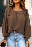 Fashion Solid Color Off the Shoulder Tops(5 Colors)