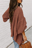 Casual Solid Color V Neck Sweater Cardigans(6 Colors)