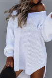 Casual Elegant Solid Color V Neck Sweaters