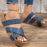 Casual Weave Opend Comfortable Shoes