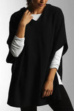 Casual Simplicity Solid Slit Hooded Collar Vests (5 Colors)