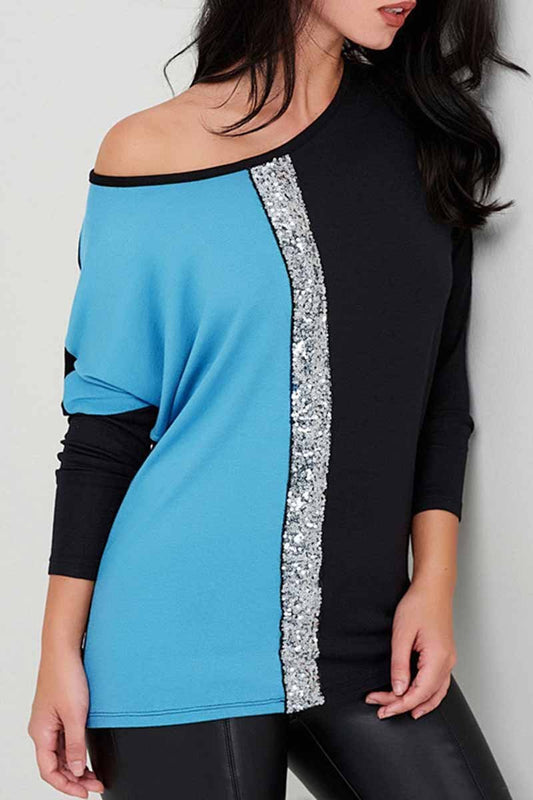 Chicindress Casual Sequins Tops