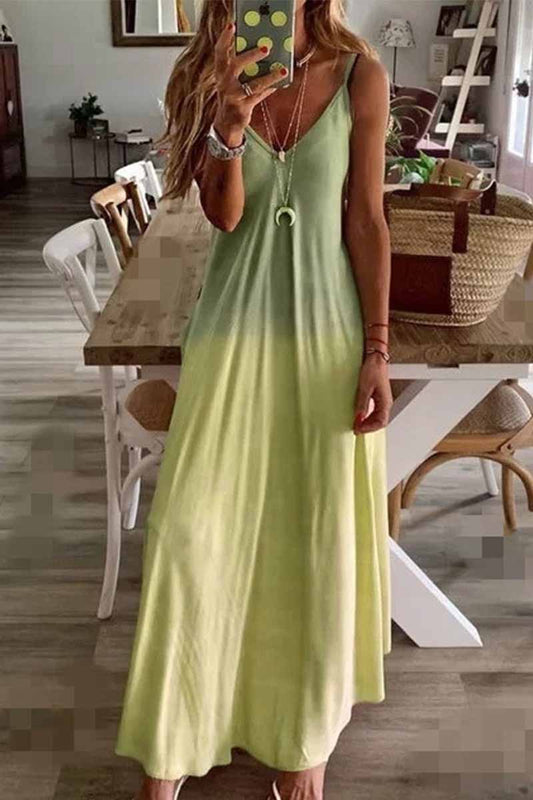 Chicindress Loose Print Maxi Dress ( 2 Color )