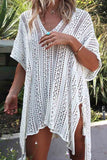 Chicindress Hollow Knitted Sunscreen Swimwear Cover-up(4 Colors)