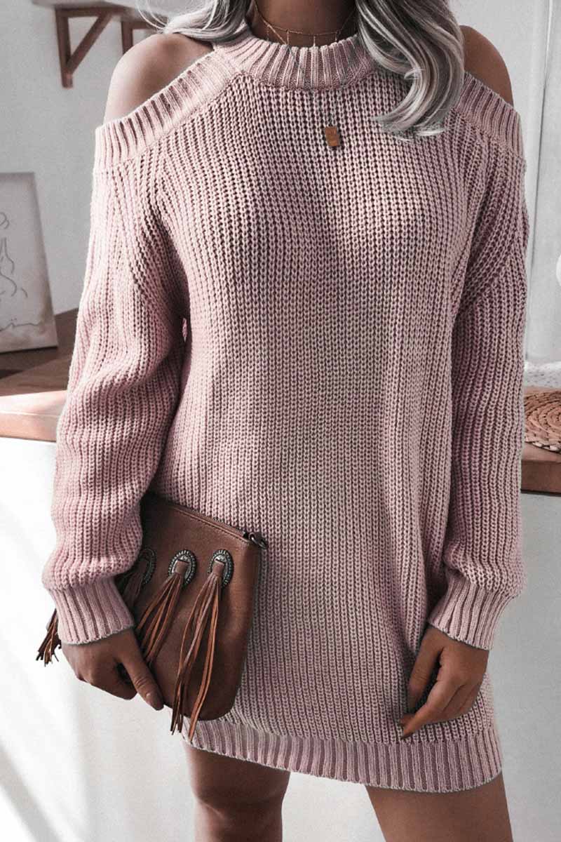 Chicindress Loose Off-Shoulder Long Sleeves Tops(3 Colors)