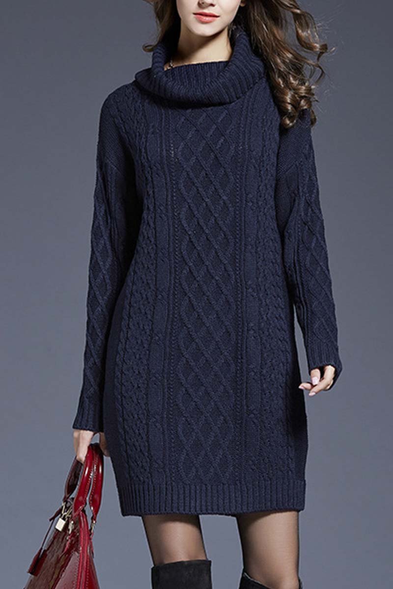 Chicindress Winter Knit Dress(3 Colors)