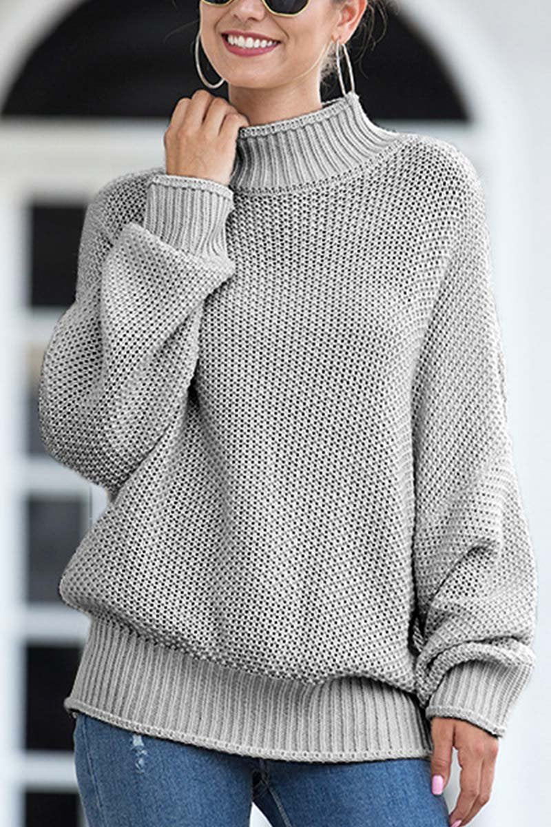 Chicindress Breathable Bat Sleeve Knit Sweater