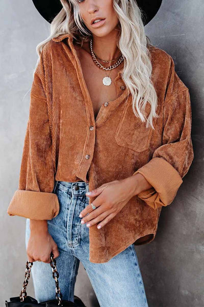 Chicindress Solid Color Loose Pit Shirt Tops