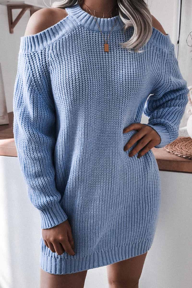 Chicindress Loose Off-Shoulder Long Sleeves Tops(3 Colors)