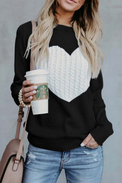 Chicindress Heart Shaped Sweater 4 Colors