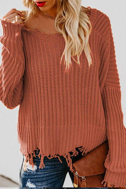 Chicindress V Neck Winter Knit Sweater 3 Colors