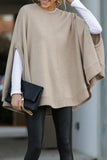 Chicindress Cape Loose Crew Neck Tops
