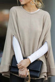 Chicindress Cape Loose Crew Neck Tops